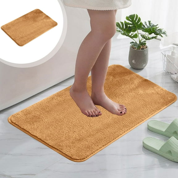 Carpet Floor Mats For Living Room Bedroom Kitchen Bathroom, Non-Slip Absorbent, Machine Washable, Soft Textured, Modern Minimalist, Home Decor, Entryway Staircase, Doormat Threshold Pad TOPLIU