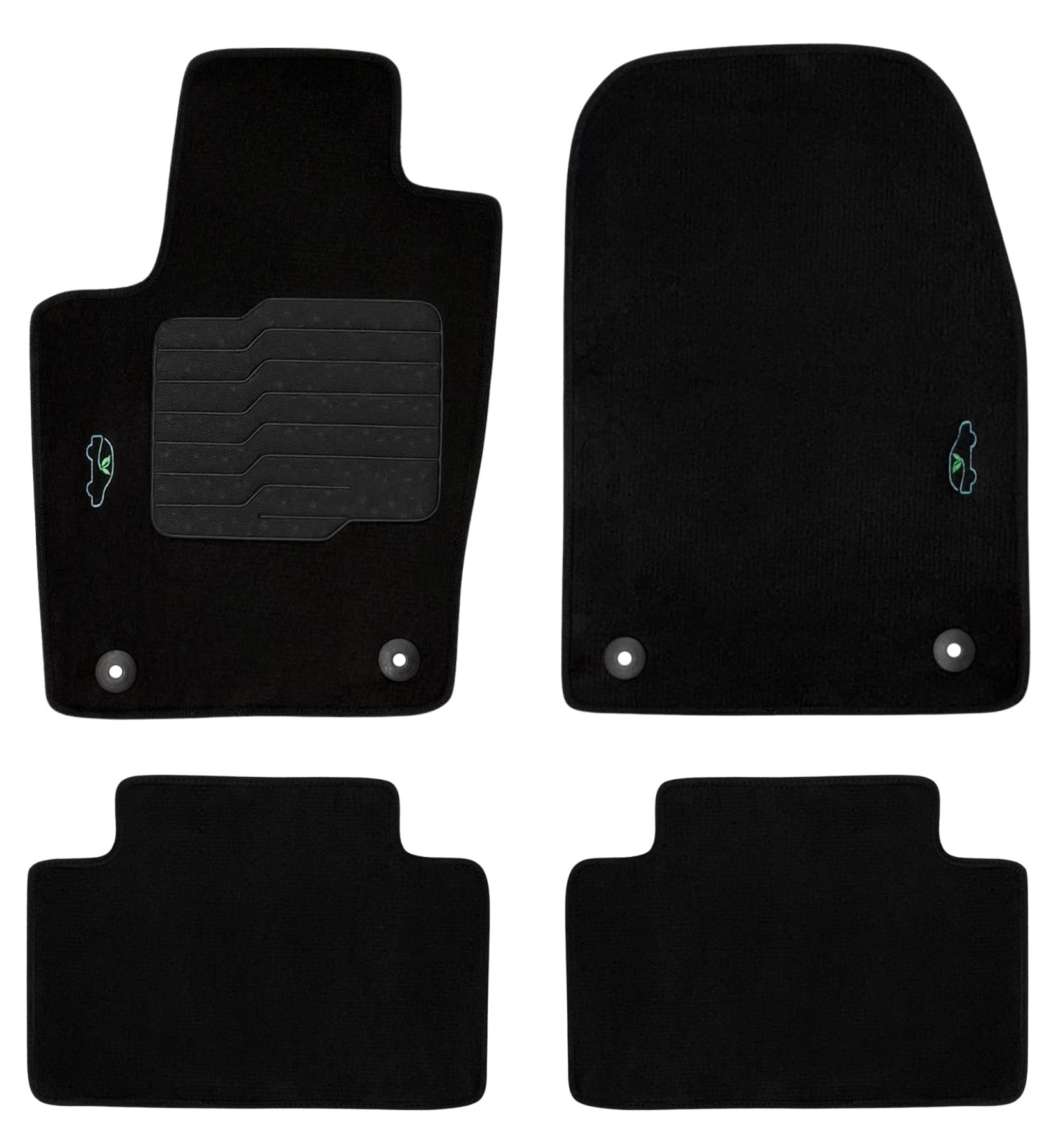 Carpet Floor Mats for 2016 to 2021 Jeep Grand Cherokee and 2016 to 2023 Dogde Durango