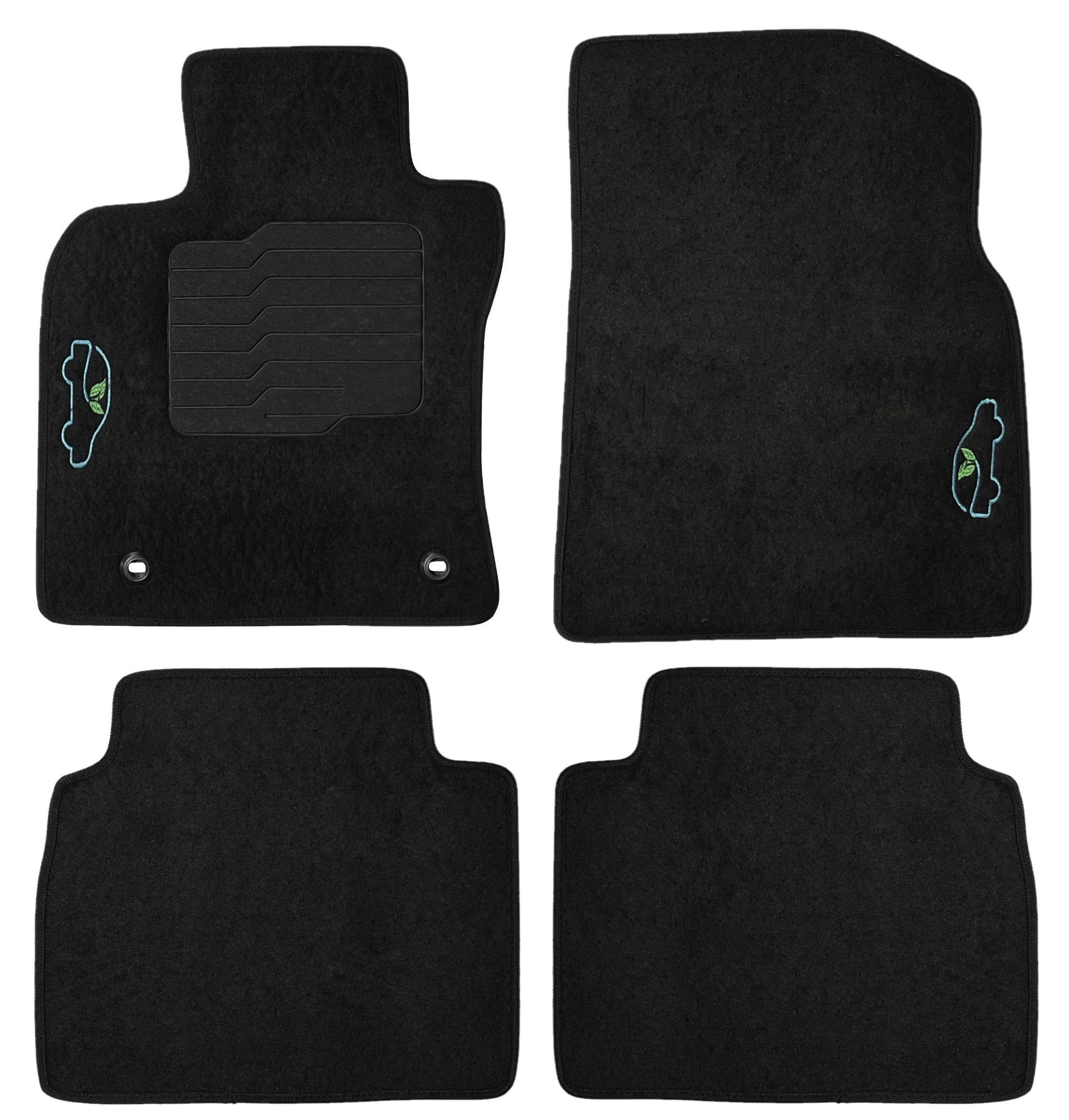 Carpet Floor Mats for 2018 to 2024 Toyota Camry with Anti Slip Heel Pad