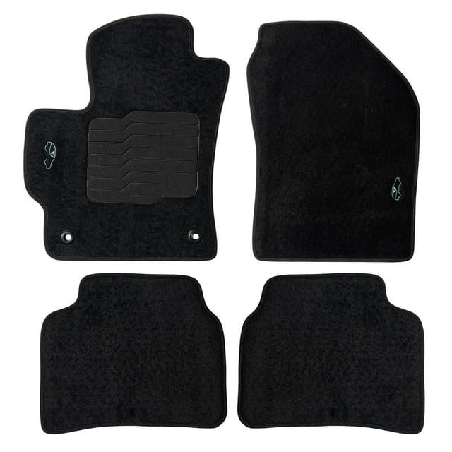 Carpet Floor Mats for 2020 to 2024 Toyota Corolla with Anti Slip Heel
