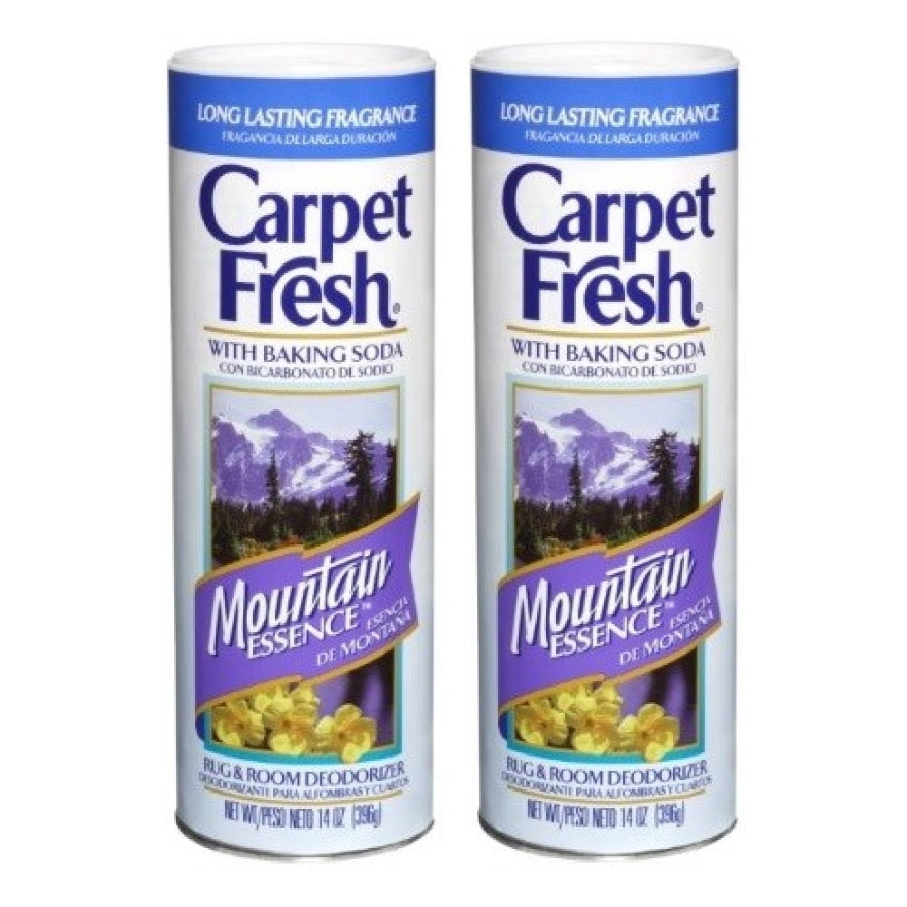 Carpet Fresh Rug, Room Deodorizer with Baking Soda, Mountain Essence