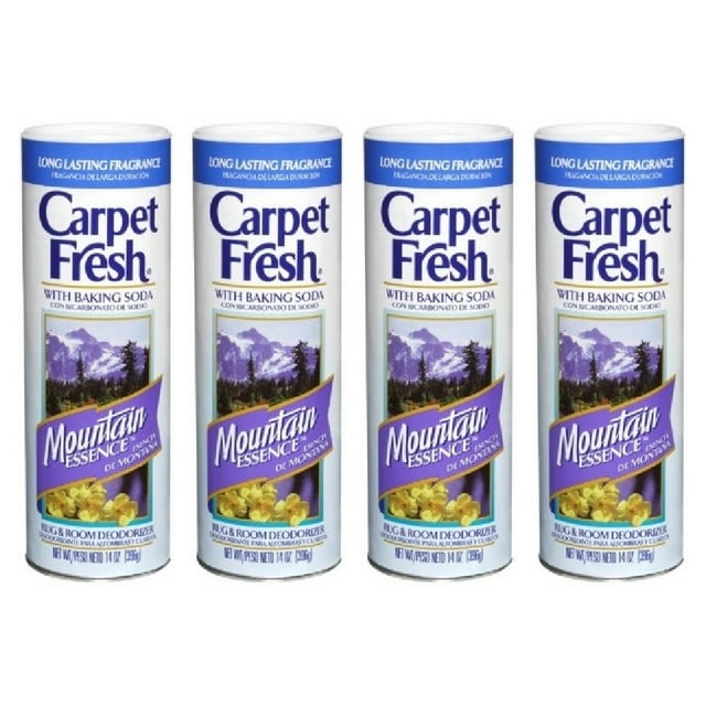 Carpet Fresh Rug and Room Deodorizer Powder Mountain Essence with