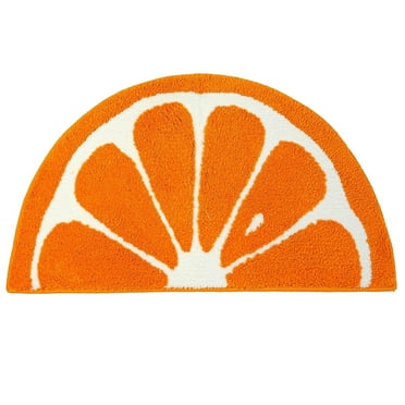 Carpet Fruit Orange Bathroom Rugs Bath Mat 31