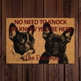 thumbnail image 1 of Carpet,Funny Dog Doormat Dog Welcome Doormat Welcome Rug, 1 of 9