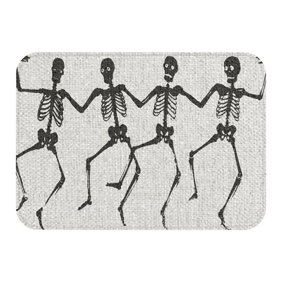 Carpet,Halloween Decoration Skull Bat Funny Floor Mat Carpet Doormat Decoration