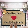 thumbnail image 1 of Carpet,Happy Valentine's Day Gnome Decorative Doormat Indoor Outdoor Entrance Bathroom Doormat Welcome Mats Floor Doormat, 1 of 5