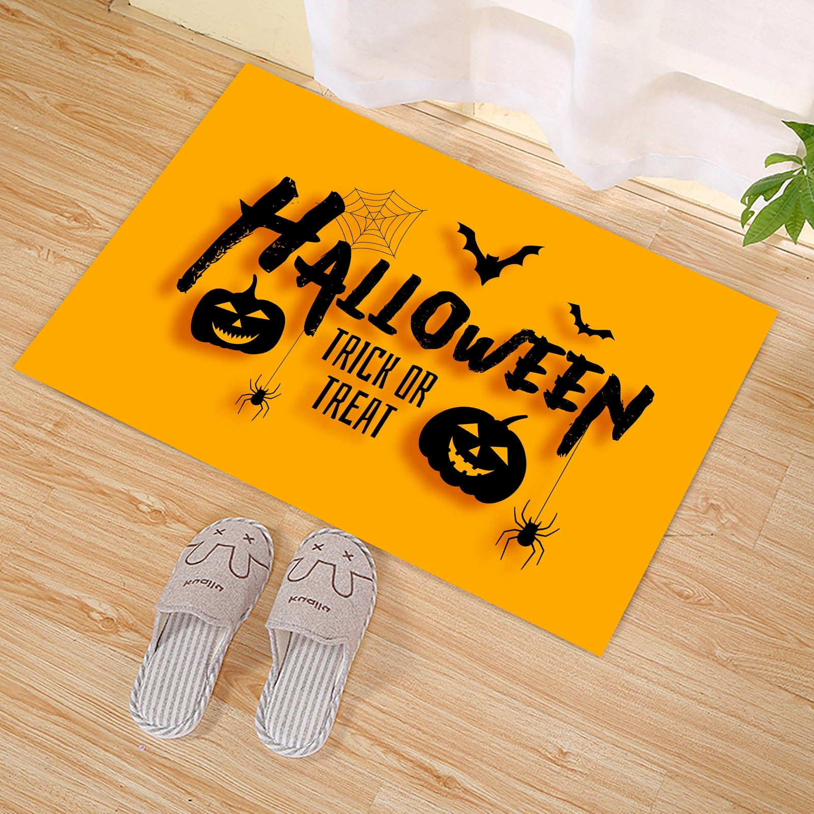 Carpet Indoor Carpet Pumpkin Bathroom Carpet Kitchen Carpet Washable