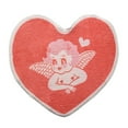 Carpet Kitchen Rug Imitation Cute Heart Shaped Floor Mat Home Cloakroom