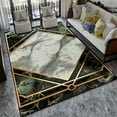 thumbnail image 1 of Carpet Living Room Sofa Mat Nordic Marble Style Rug for Bedroom Large Floor Mats Washable Home Cloak, 1 of 5