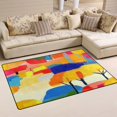 thumbnail image 1 of Carpet Mat with Memory Foam Ultra-Soft and Non-Slip Area Rug 60"x39" Abstract Landscape with Trees, 1 of 7