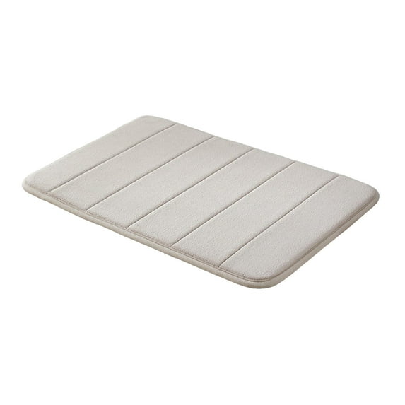 Carpet Bathroom Rugs Set Memory Foam Bath Mats Universal Soft Comfortable Water Absorption Non- Washable Toilet Mats for Home Décor and Comfort