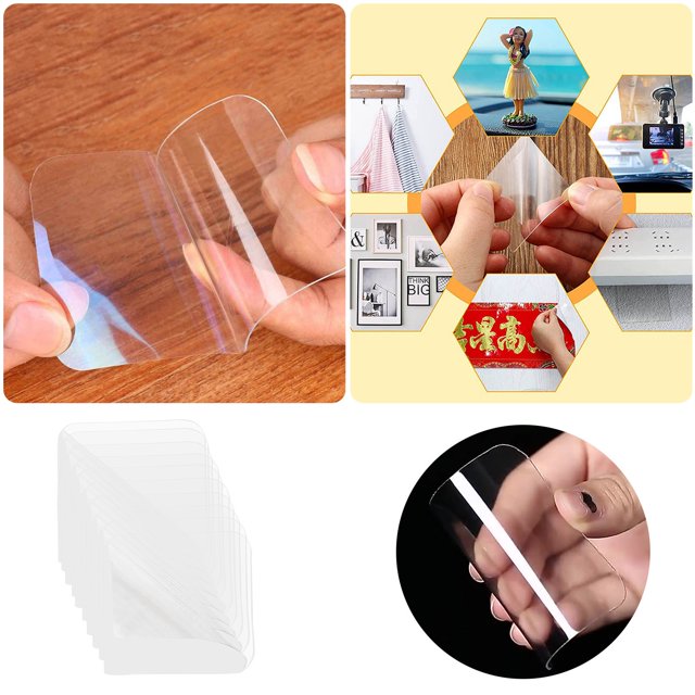 Carpet Patch Sticky Tape for Wall Hanging Strip Cards Wrapping Tape for