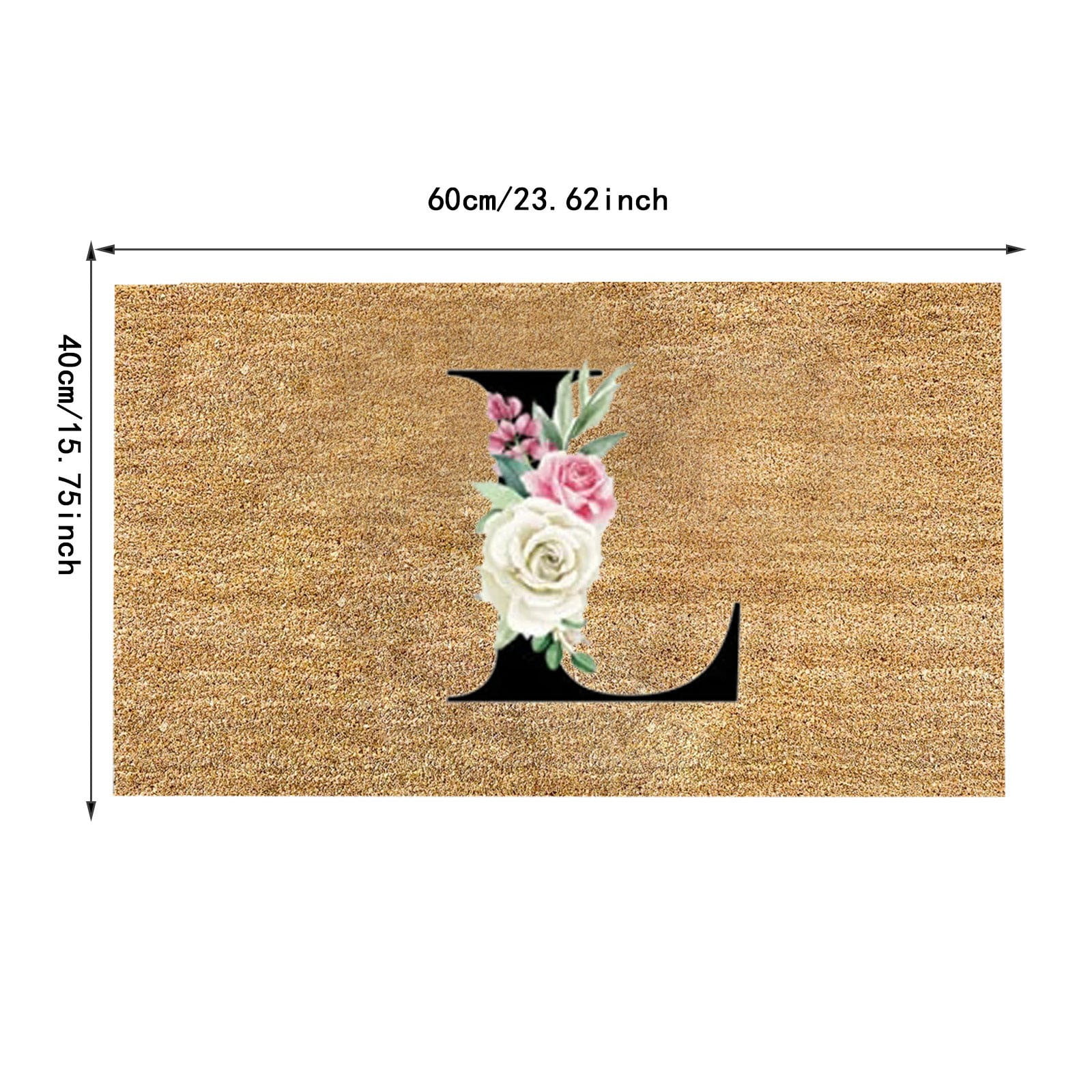 Carpet Personalized Alphabet Doormat For Guests At Your