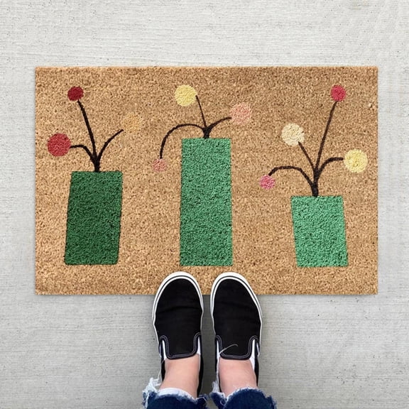 Carpet Polyester Carpet Carpet Jade Bottle 60 * 80