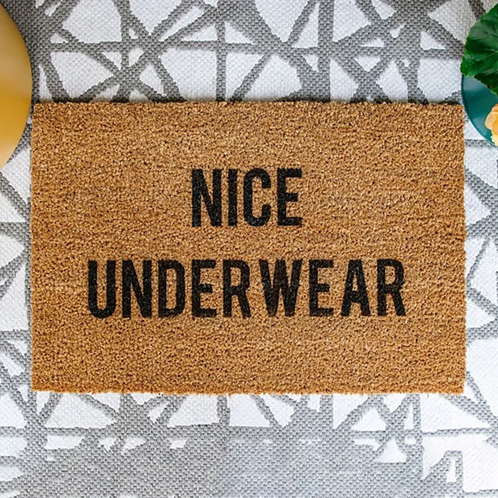 Carpet Polyester Carpet Funny Door Mat Anti Slip Cute Creative Door Mat