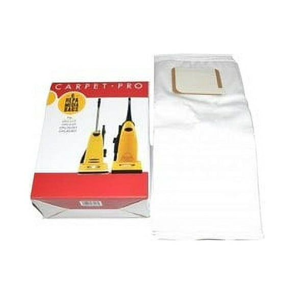Carpet Pro Upright Hepa Media Bags 6 Pk - CPH-6