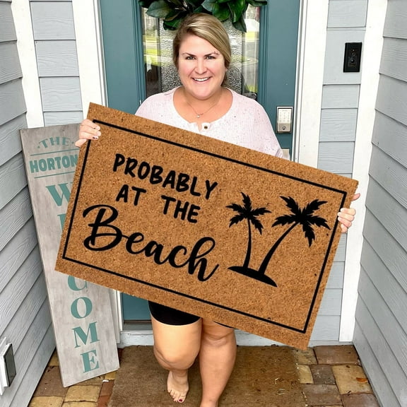 Carpet,Probable At The Beach Fun Carpet Summer Fun Door Beach Carpet