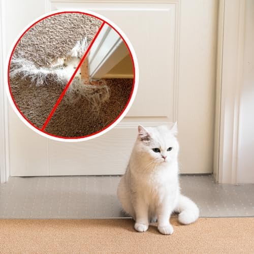 Carpet Protector for Pets 3.28FT-Cat Carpet Protector for Doorway, Anti ...