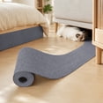 thumbnail image 1 of Carpet Protector for Pets Cat Carpet Protector for Doorway, Anti Scratch Under Door Cat Scratch Protector Mat, Easy to Cut Plastic Stopper (Gray, 39.3in-1pack), 1 of 7