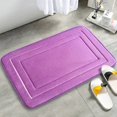 thumbnail image 1 of Carpet Quick-drying Coral Velvet Door Mat Slip-free Water Absorbent Foam Bath Mat, 1 of 7