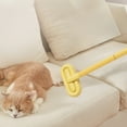 thumbnail image 1 of Carpet Rake for Pet Hair Removal - Reusable Pet Hair Remover,Handle Cat Dog Carpet Rake Scraper with Patented Design, Dog Hair Rake Brush for Rugs, Mats （Yellow）, 1 of 6
