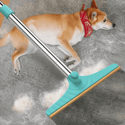 Carpet Rake for Pet Hair Removal, Reusable Cat Dog Hair Remover with Long Handle Advanced Lint Remover Scraper for Carpets, Rugs, Mats, Couch
