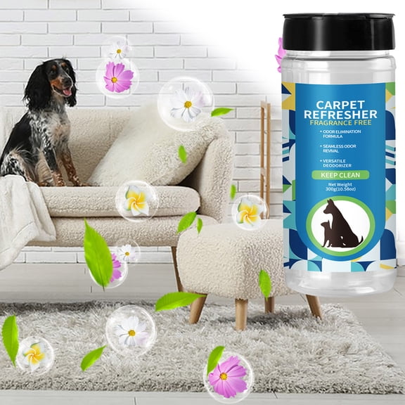 Carpet Refresher Powder,Carpet Deodorizer & Freshener Powder,Deodorizing Carpet Cleaning Powder,Odor Neutralizing Powder for Homes with Cats,Kittens and Pets,Carpet Deodorizing Powder Deodorizer