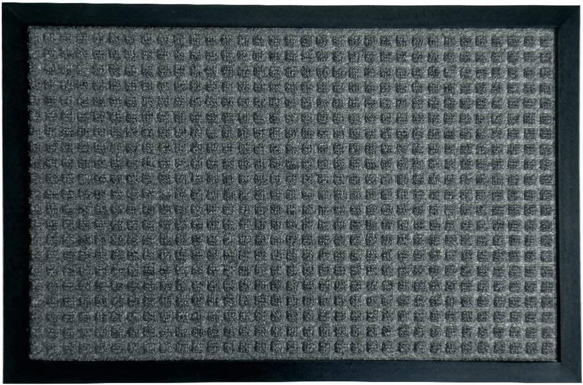 Carpet Runner Floor Mat, 4' x 6', Charcoal