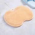 thumbnail image 1 of Carpet Shower Foot & Back Scrubber Massage Pad 2025 New Wall Mounted Back Scrubber Silicone Bath Massage Cushion Brush with Suction Cups Bathroom Wash Foot Mat Exfoliating Dead Skin Foot, 1 of 3