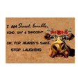 thumbnail image 1 of Carpet Spring NIU Entrance Welcome Mat Rubber Back Kitchen Rug Front Door Welcome Rug for Home Decoration, 1 of 4