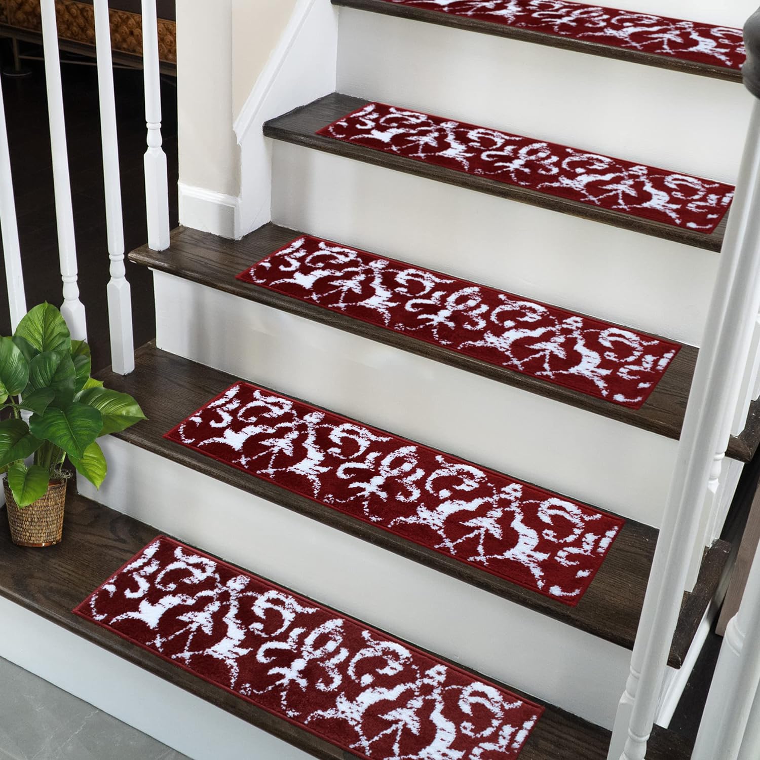 Carpet Stair Treads For Wooden Steps Indoor Staircase Step Treads