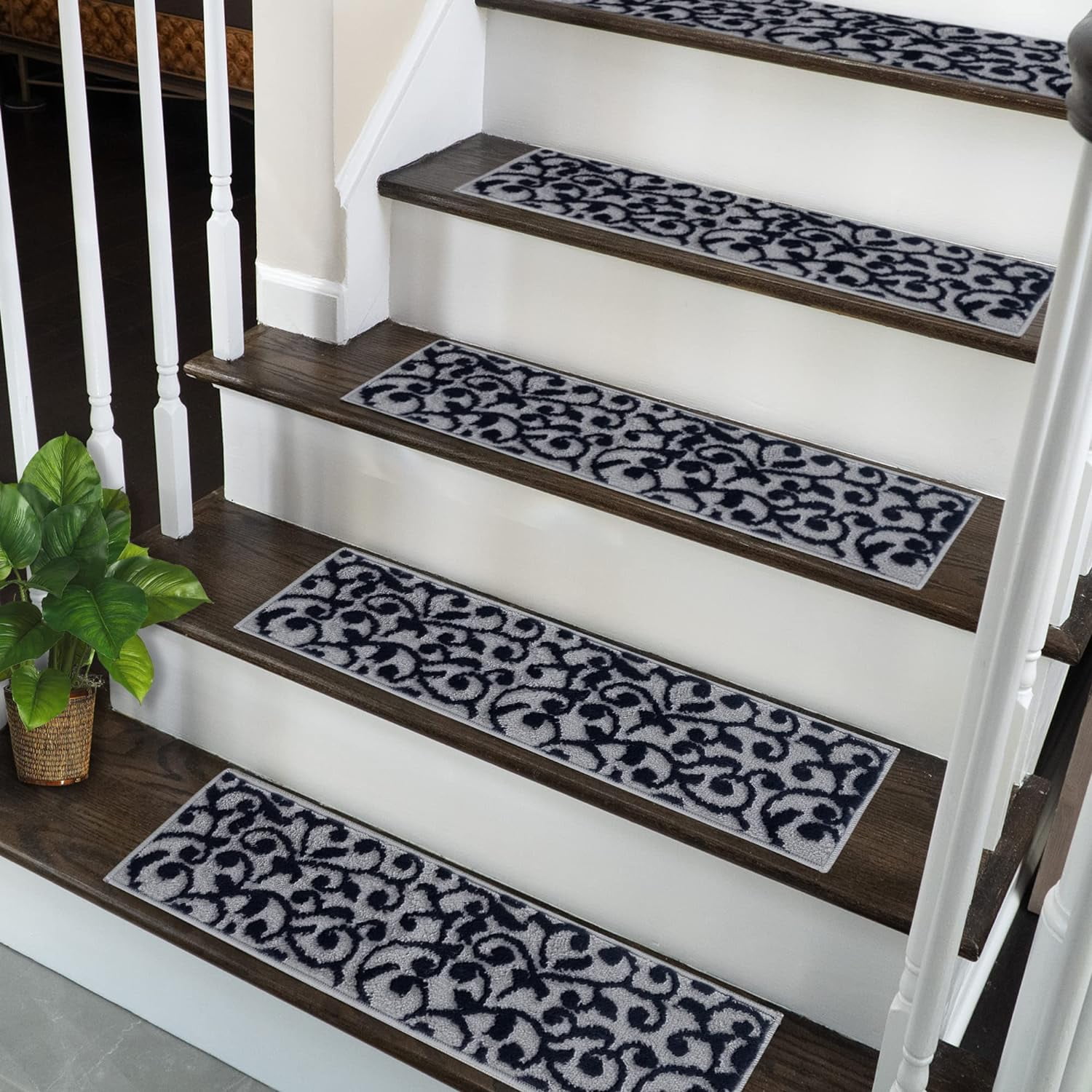 Carpet Stair Treads For Wooden Steps Indoor Staircase Step Treads