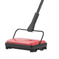 thumbnail image 1 of Carpet Sweeper, 6.7 in Sweeping Paths, Floor Sweeper Manual Non Electric, 300 ml Dustbin Capacity with Comb for Home Office Rugs Hardwood Surfaces Wood Floors Laminate, Cleans Dust Pet Hair, 1 of 7