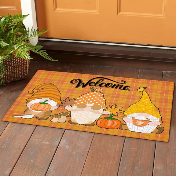 Carpet,Thanksgiving Day Decorative Door Mat Bathroom Living Room Welcome Floor Mat