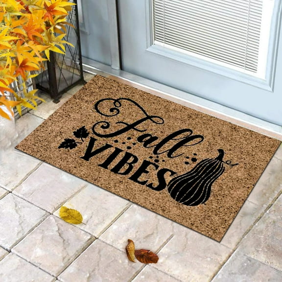 Carpet,Thanksgiving Home Autumn Dwarf Front Door Door Mat Carpet Floor Mat Decoration