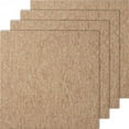 Carpet Tiles Reusable, 20"x 20" Carpet Squares With Padding Attached
