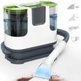 thumbnail image 1 of Aeitto Carpet Cleaner Machine,Portable Upholstery Cleaner with Universal Wheels & Handle,Spot Cleaning Machine for Couch,Car and Pet Messes, Green, 1 of 7