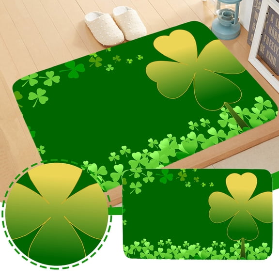 Carpet,Welcome Carpets Carpet Patrick's Home Day Decor Living Carpet St. Room Doormats Bathroom Products