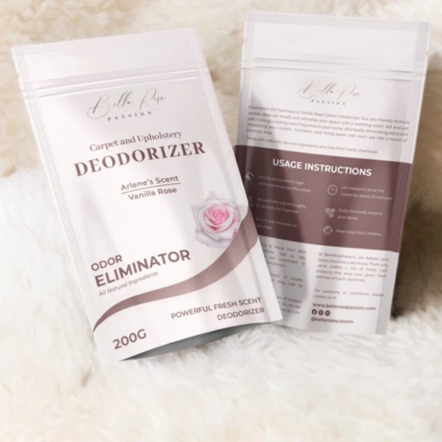 Carpet and Upholstery Deodorizer