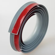 Carpet to Tile Floor Transition Strip, Grey Self-Adhesive Threshold Edging Trim Length 3m, Cover Thickness Within 5mm
