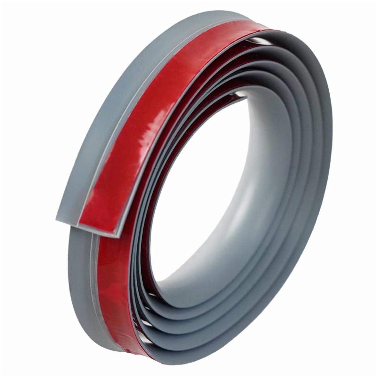 Tile Cap Strip Carpet to Tile Floor Transition Strip, Self-Adhesive Threshold Edging ...