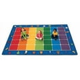 thumbnail image 1 of Carpets For Kids 9612 Fun with Phonics Seating 7.5 ft. x 12 ft. Rectangle Rug, 1 of 2