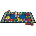 thumbnail image 1 of Carpets For Kids  Bilingual Rectangle Rug 8.33 ft. x 11.67 ft., 1 of 1