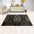thumbnail image 1 of Carpets For Living Room Bedroom Ultra Soft Comfy Thickened Memory-Foam Indoor Carpets 2 Size Aviliable Ornate Damask, 1 of 7
