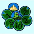 thumbnail image 1 of Carpets for Kids 076279 Hip Hop To The Top Number Rounds, 1 of 1