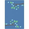 thumbnail image 1 of Carpets for Kids 1058 8 x 12 ft. Kidsoft Branching Out Rug, Blue - Rectangle, 1 of 5
