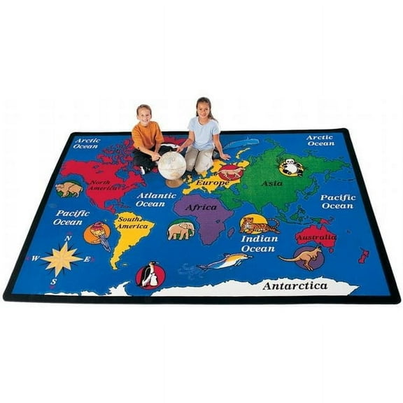 Carpets for Kids 1500 World Explorer 5ft 10in x 8ft 4in Rectangle