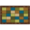 thumbnail image 1 of Carpets for Kids 18112 Natures Colors Seating Rug, 1 of 2