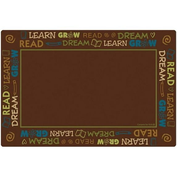 Carpets for Kids 25728 Read to Dream Border Rug - Nature