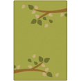 thumbnail image 1 of Carpets for Kids 28758 8 x 12 ft. Kidsoft Branching Out Rug, Green - Rectangle, 1 of 1